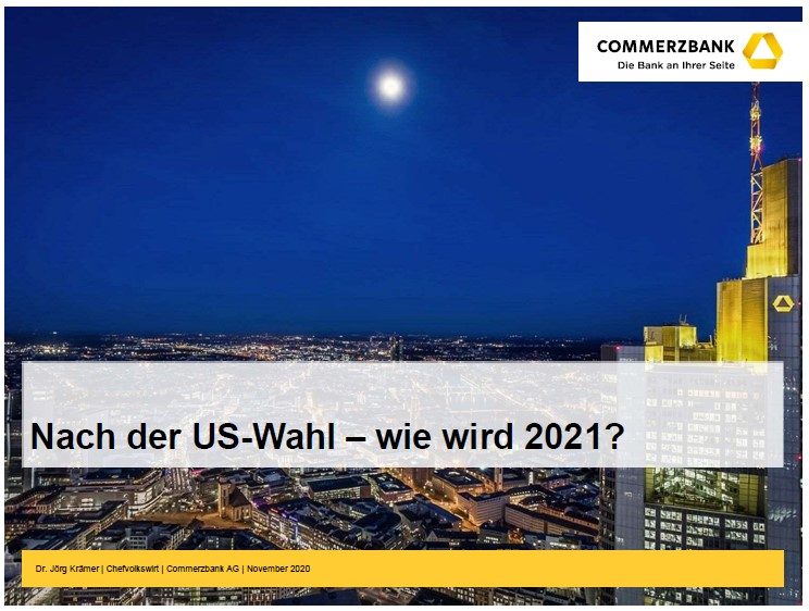 Nach der US-Wahl - wie wird 2021?