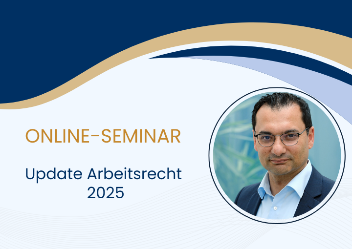 Online-Seminar "Update Arbeitsrecht 2025"