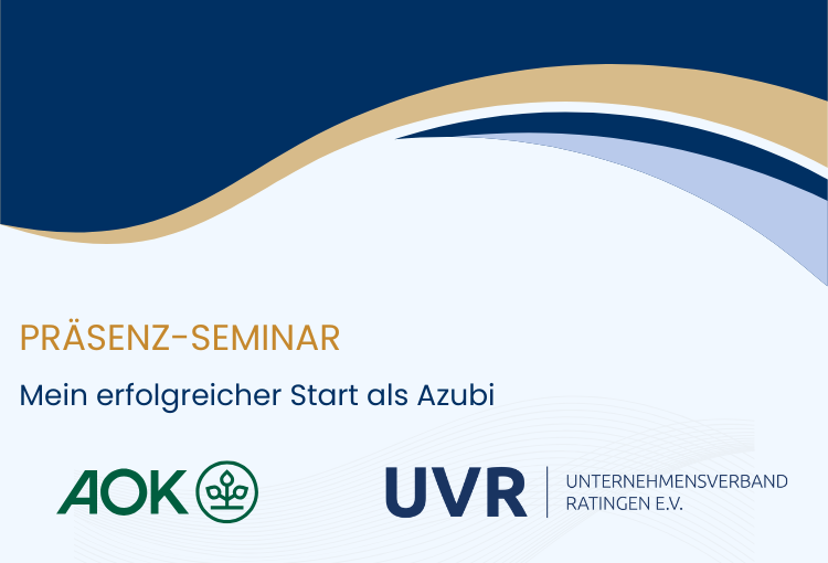 Präsenz-Seminar "Mein erfolgreicher Einstieg als Azubi"