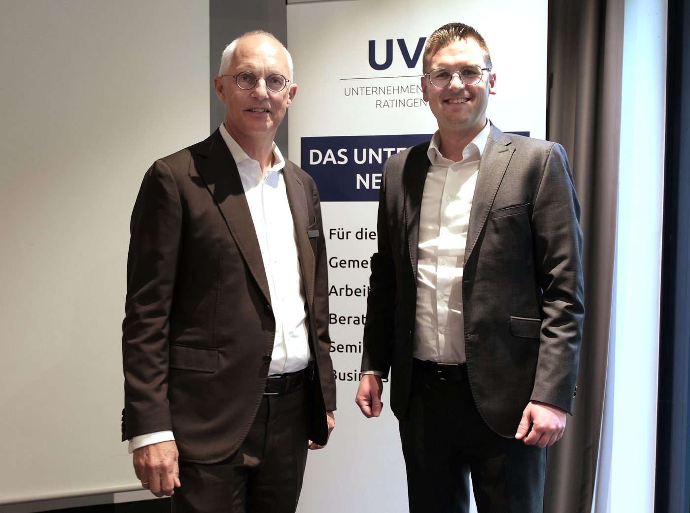 v.l. Olaf Tünkers, Patrick Anders (Foto: Achim Blazy)