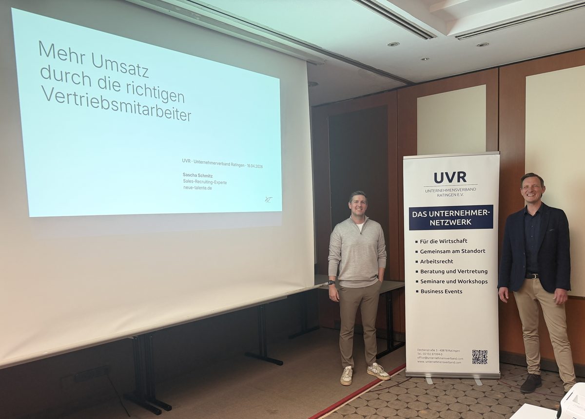 Vortrag: Mehr Umsatz durch gezieltes Recruiting und strukturiertes Onboarding
