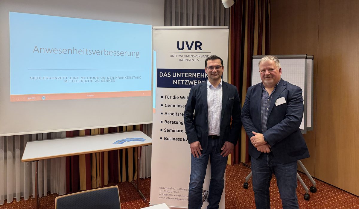 Vortrag "Vermeidung von Fehlzeiten"